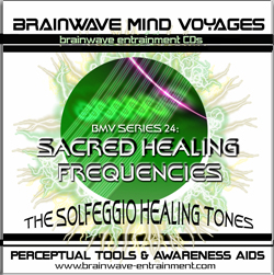SERIES 24- SACRED HEALING FREQUENCIES- SOLFEGGIO HEALING TONES BRAINWAVE CD