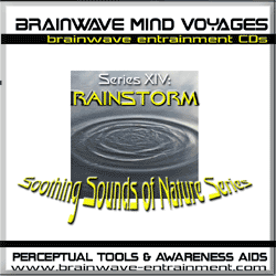 SERIES 14- RAINSTORM BRAINWAVE MEDITATION CD